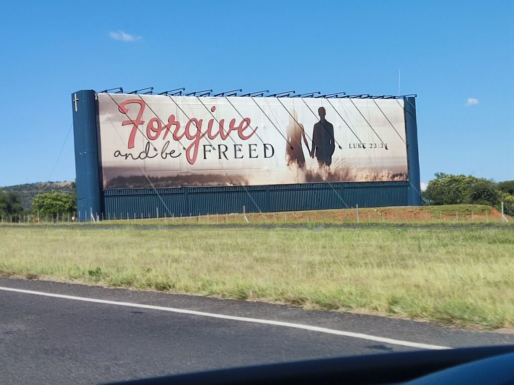 Bible Study with Angelo - Forgive and be freed billboard